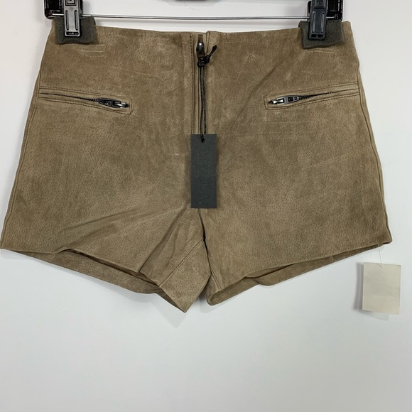 NWT BlankNYC Suede Shorts in Midnight Toker - Picture 4 of 5